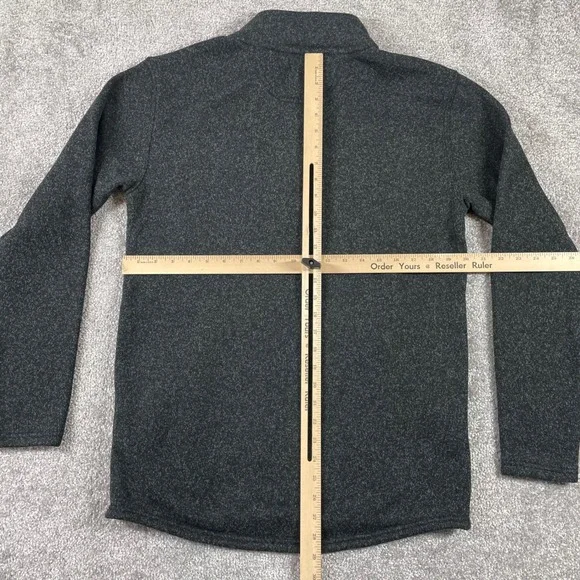 Carhartt 1/4 Zip Sweater Fleece Pullover Mens Small Relaxed Fit Midweight Pocket - Picture 9 of 14